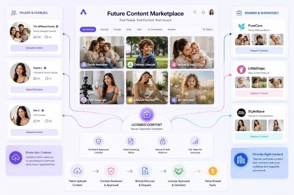 Future content licensing marketplace